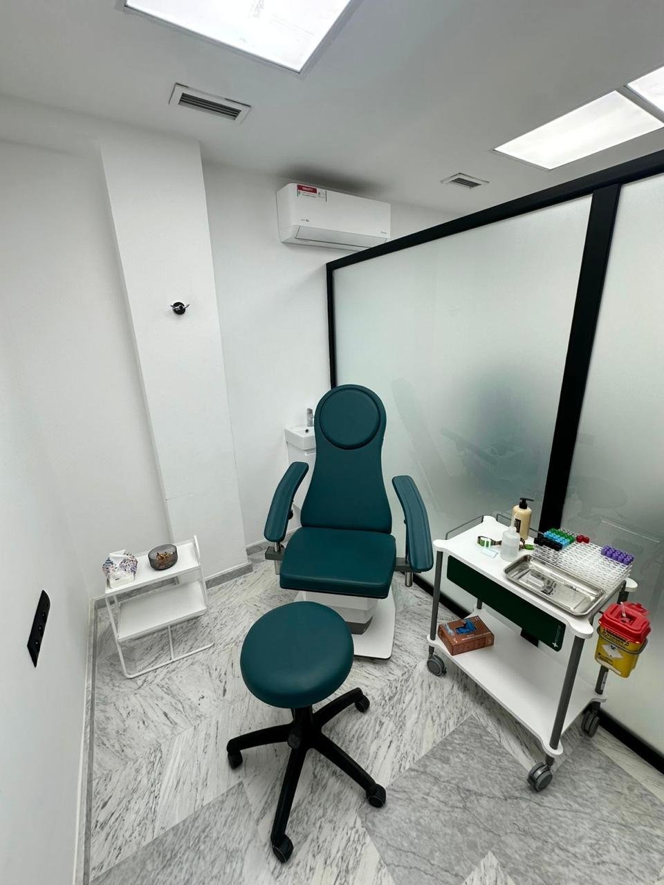 Intérieur Salle de Prélèvement